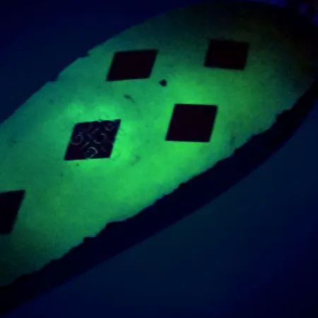 Prescott Spinner Big Doctor 285 UV Cuillère, Jaune/Rouge, 28g, UV, #10718