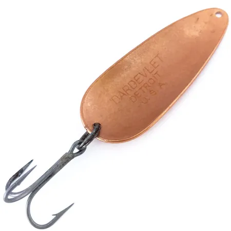 Dardevle Dardevlet Cuillère, Cuivre, 21g, Marquage Detroit, #10747