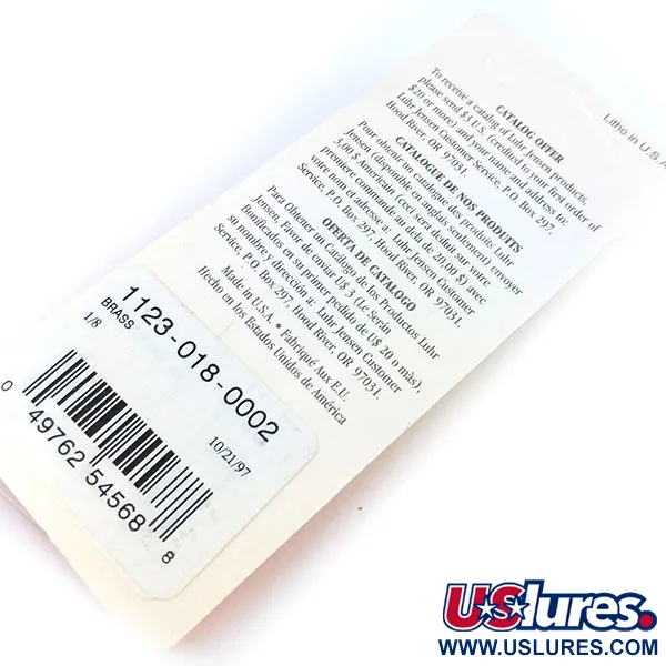 Luhr Jensen Lil' Kroc, Or, 4,5g, Cuillère oscillante #22095