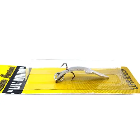 Luhr Jensen Lil Minno Cuillère, Nickel, 4g, Texture Écailles, #10797