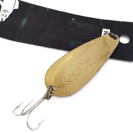 Nebco FlashBait 266 Cuillère, Hammered Gold / Pink, 10g, UV, #10798