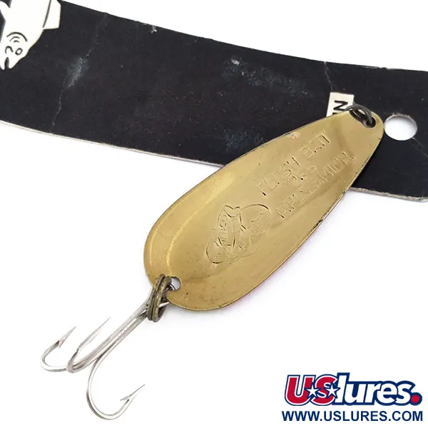 Nebco FlashBait 266 Cuillère, Hammered Gold / Pink, 10g, UV, #10798