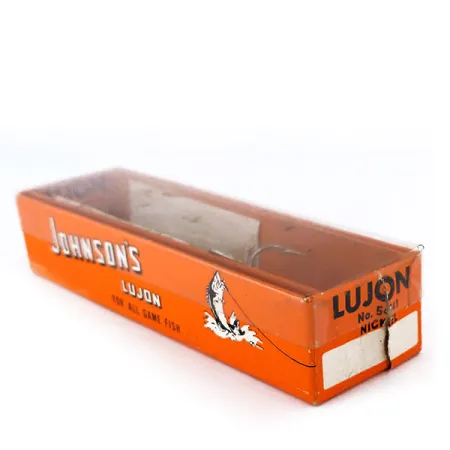 Johnson Lujon Jig Lure, Nickel, 70g, cuillère forgée, #10799