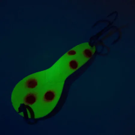 Acme Dazzler #2 UV Cuillère, Jaune-Rouge, 7g, Finition UV, #10800