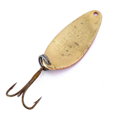 Seneca Little Cleo Cuillère, Rouge/Blanc/Or, 7g, Design ondulé, #10813