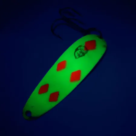 Dardevle Cop-E-Cat 7400 UV Cuiller, Five of Diamonds, 14g, UV, #10817