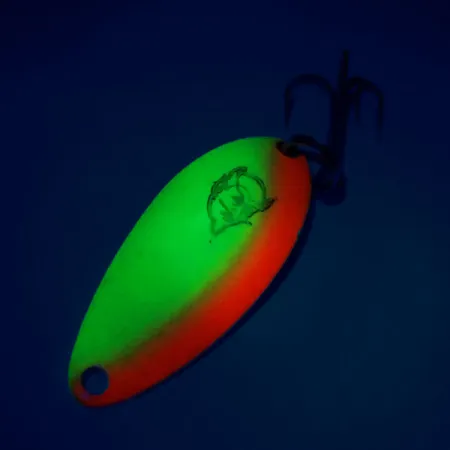 Eppinger Dardevle Devle Dog 5200 UV Cuillère, Jaune/Rouge, 7g, UV, #10819