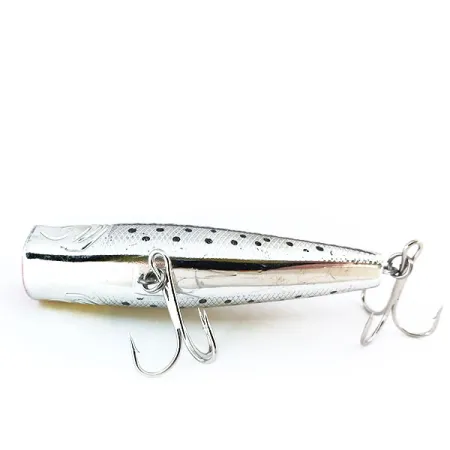 Bass Pro Shops XTS Popper, Or/Argent, 10,5g, Système Rattle, #10827