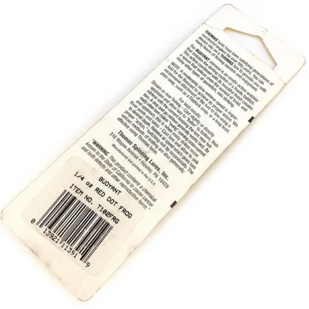 Thomas Buoyant Cuillère, Grenouille, 7g, Motif Classique, #10836