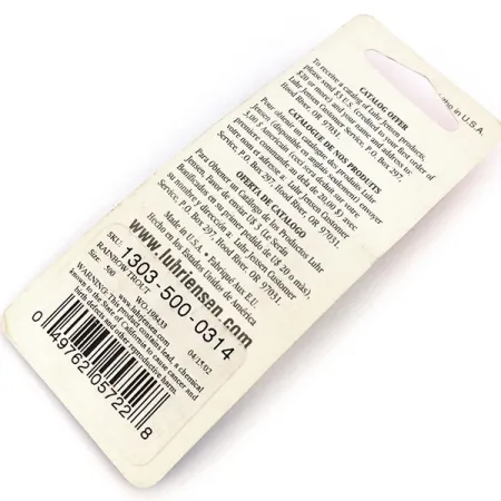 Luhr Jensen Super-Duper 500 Cuillère, Truite Arc-en-ciel, 1.8g, #10837