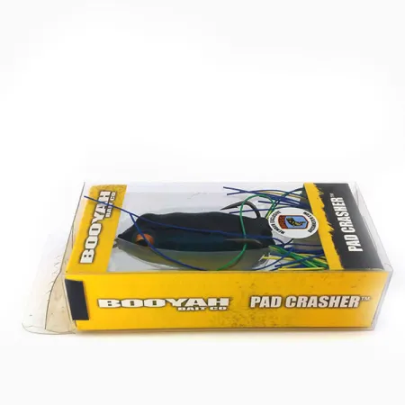 Booyah Pad Crasher Grenouille, Bleu Jaune, 14g, Anti-herbe, #10841