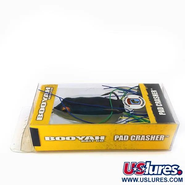 Booyah Pad Crasher Grenouille, Bleu Jaune, 14g, Anti-herbe, #10841