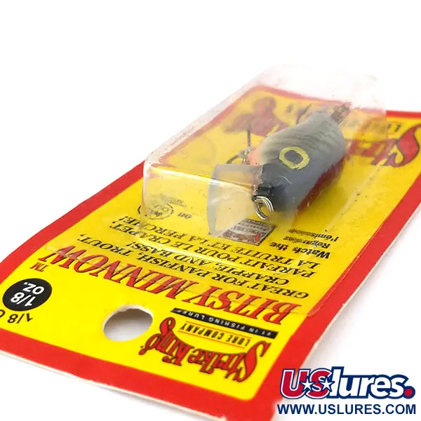 Strike King Bitsy Minnow Poisson-nageur, Fire Tiger, 3,5g, Bruitant, #10842