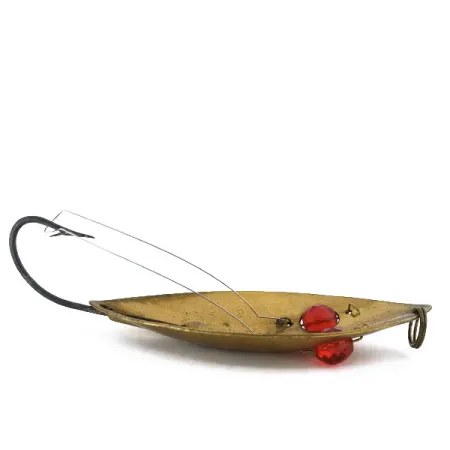 Hofschneider Weedless Red Eye Muskie Cuillère, Bronze, 65g, Anti-herbe, #10850