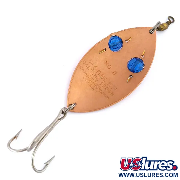 Horrocks-Ibbotson Wobbler Cuillère, Cuivre/Bleu, 21g, Perles, #10858