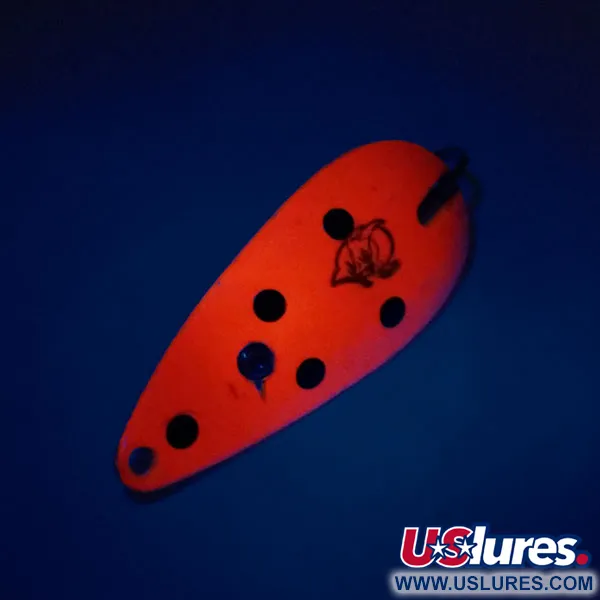 Eppinger Weedless Dardevle Spinnie UV Cuillère, Rouge/Noir, 9g, #10867