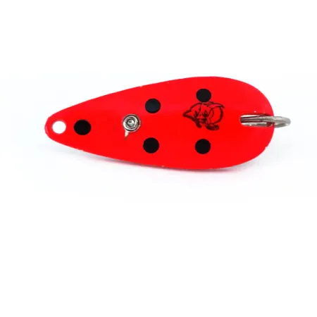 Eppinger Weedless Dardevle Spinnie UV Cuillère, Rouge/Noir, 9g, #10867