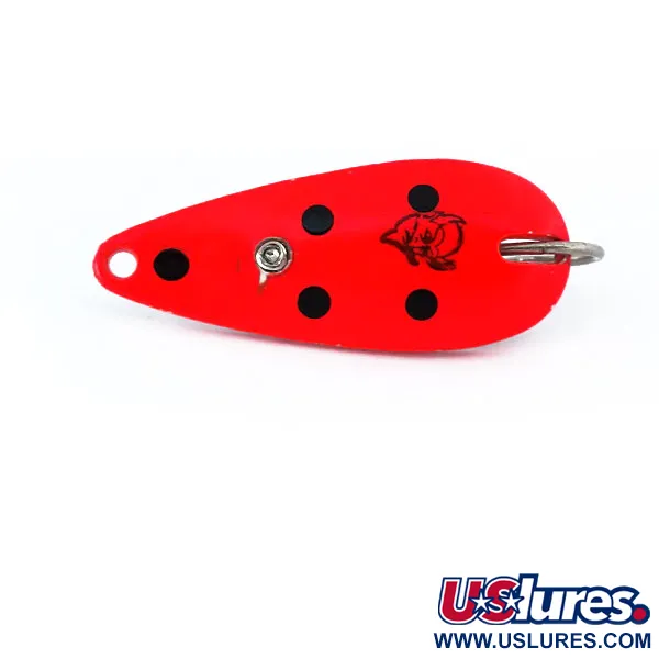 Eppinger Weedless Dardevle Spinnie UV Cuillère, Rouge/Noir, 9g, #10867