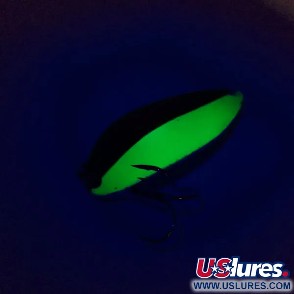 Acme Little Cleo UV Cuillère, Nickel/Vert, 11g, réactif UV, #10879