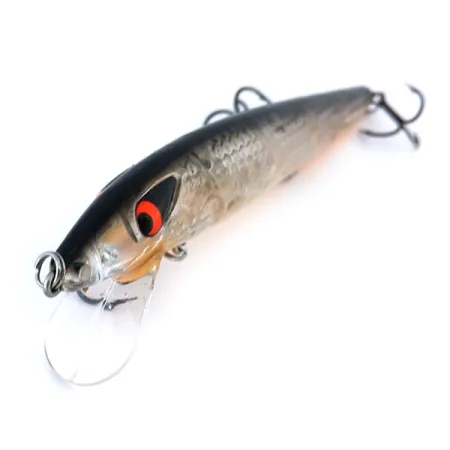 Smithwick Suspending Rattlin’ Rogue Jerkbait, Black Silver, 13g, #10889