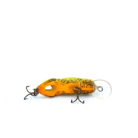Rebel Wee-Crawfish Shallow UV Leurre, Brun/Jaune, 2.5g, UV, #10904