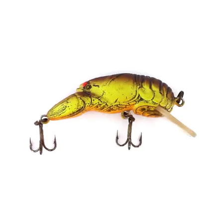 Rebel Wee-Crawfish Shallow UV Leurre, Brun/Jaune, 2.5g, UV, #10904