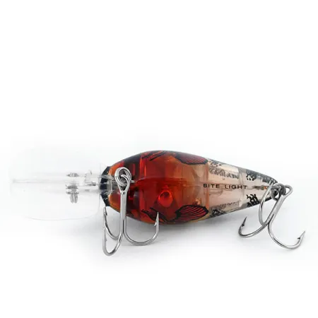 Bite Lite Cobra Poisson-nageur, Orange Crawfish, 21g, LED, #10905