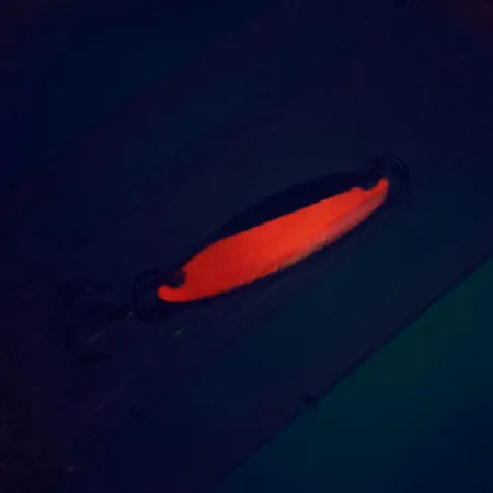 Acme Kastmaster UV Cuillère, Nickel / Orange, 3,5g, Finition UV, #10908