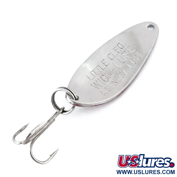 Seneca Little Cleo Cuillère, Nickel / Rouge, 7g, WIGL-LURE, #10917
