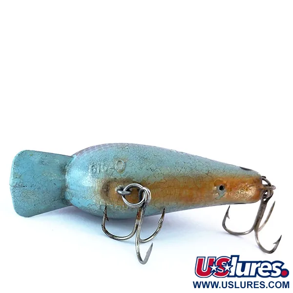 Cotton Cordell Big O Crankbait, Marron / Bleu Clair, 7g, Rattle, #10919