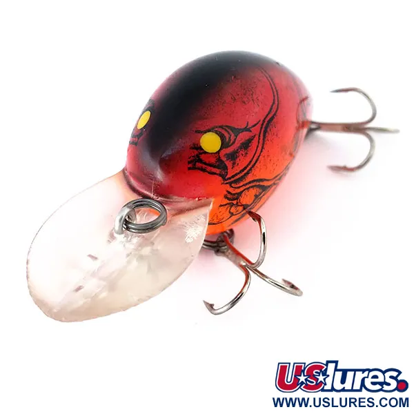 Bomber Fat A B05F UV Crankbait, Écrevisse Orange, 10g, UV, #10921