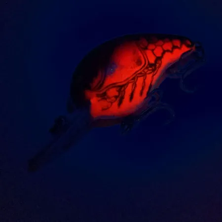 Bomber Fat A B05F UV Crankbait, Écrevisse Orange, 10g, UV, #10921