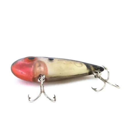 Bomber Pinfish Hard Knock Crankbait, Black Red, 12g, Bruiteur, #10924