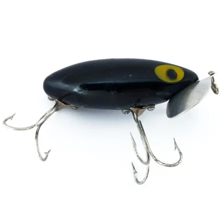 Fred Arbogast Jitterbug Leurre Surface, Black, 14g, Bavette Métal, #10941