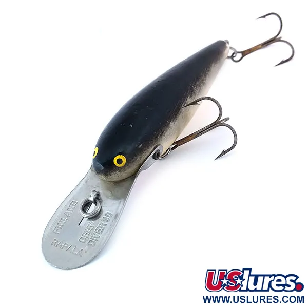 Rapala Deep Diver 90 Poisson-nageur, S (Argenté), 14g, Bavette Métal, #10942