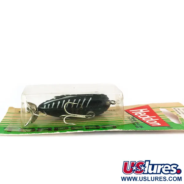Heddon Tiny Torpedo Leurre, Black / White, 7g, Hélice arrière, #10950