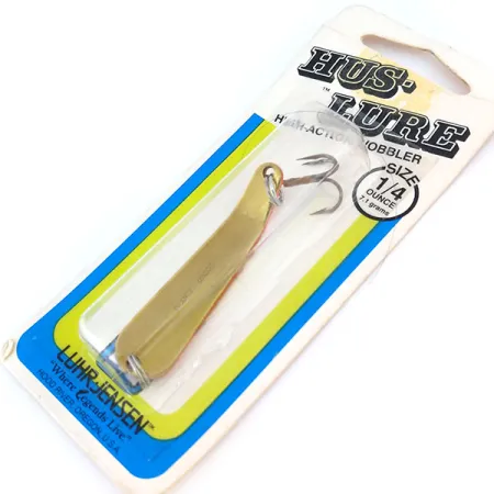 Luhr Jensen Hus-lure Cuillère, Fire/Slvr P-Lite, 7,1g, Prisme, #10951