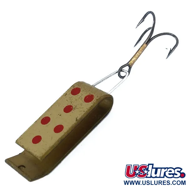 Jake's Lures Lil Jake Cuillère, Or / Rouge, 9g, Pliée, #10969