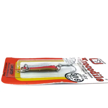 Luhr Jensen Krocodile UV Cuillère, Fire / Argent, 7g, UV-Réactif, #10977