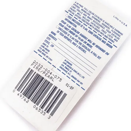 Luhr Jensen Pro Trout 4 UV Cuiller, Fire Pearl, 8g, UV, #10979