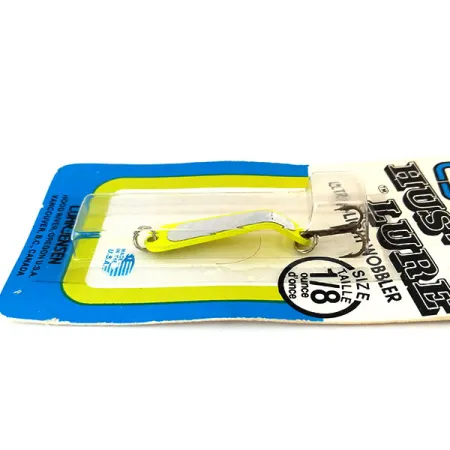 Luhr Jensen Hus-lure UV Cuillère, Chartreuse / Argent, 4g, UV, #12040