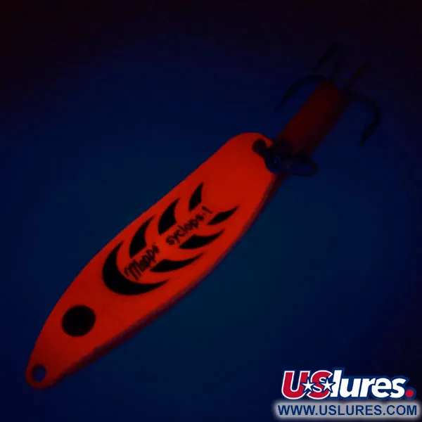 Mepps Syclops 1 UV Cuillère, Fire Orange, 12g, UV, #10987