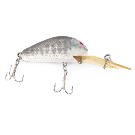 Norman Norman Vintage Crankbait, Gris, 10g, Yeux Roses, #10994