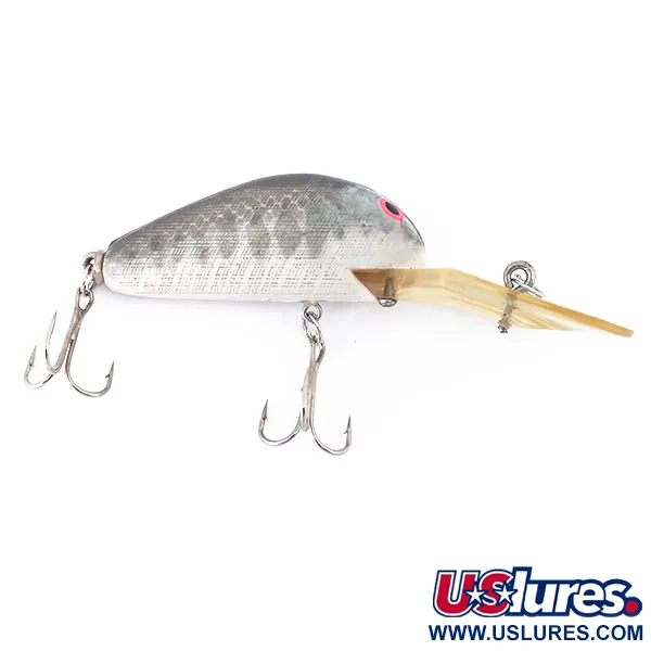Norman Norman Vintage Crankbait, Gris, 10g, Yeux Roses, #10994