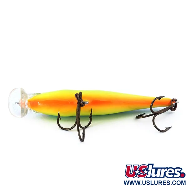 Rapala Shallow Shad Rap 08 Poisson-nageur, Fire Tiger, 9g, Balsa, #10998