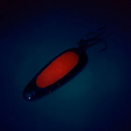 Blue Fox Pixee UV Cuillère, Nickel/Rouge, 4.5g, Insert UV, #11006