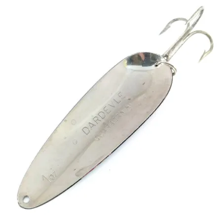 Eppinger Dardevle Cuillère, Blanc / Noir / Nickel, 28g, #11016