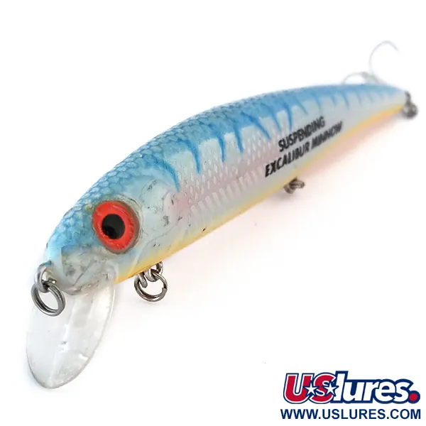 Excalibur KVD Signature Minnow Suspending, Bleu-Blanc, 14g, #11037