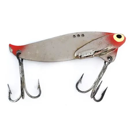 Heddon Sonar 433 Lame Vibrante, Nickel/Rouge, 14g, Action réglable, #11052