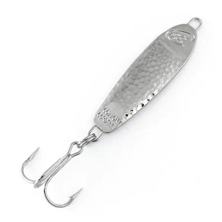 Cotton Cordell CC Spoon Jig Lure, Nickel Martelé, 14g, Jig, #11069